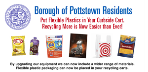  J. P. MASCARO & SONS ANNOUNCES BOROUGH OF POTTSTOWN AS FIRST MUNICIPALITY IN THE UNITED STATES TO RECYCLE FLEXIBLE PLASTIC PACKAGING